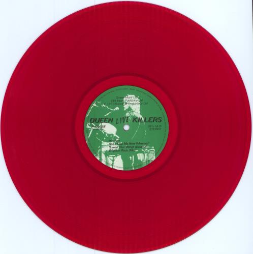 Queen Live Killers - Red & Green Vinyl + Obi Japanese 2-LP vinyl